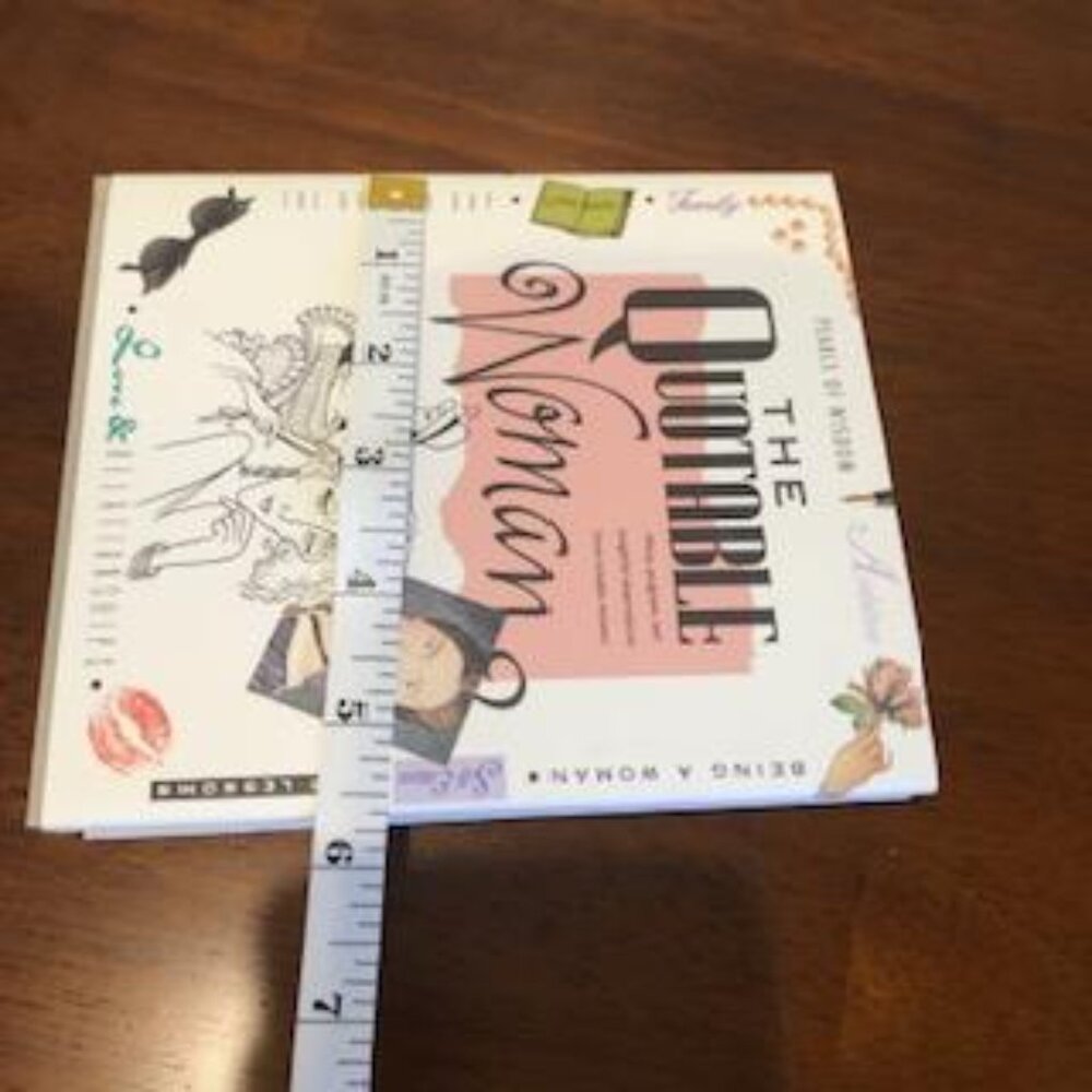 Pearls of Wisdom The Quotable Woman Vintage Hardcover Book Pre-Owned. - Picture 7 of 14